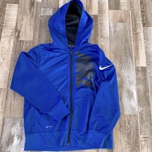 Nike blue sweater (Sz M) kids